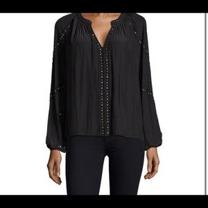 RAMY BROOK Gilda black blouse